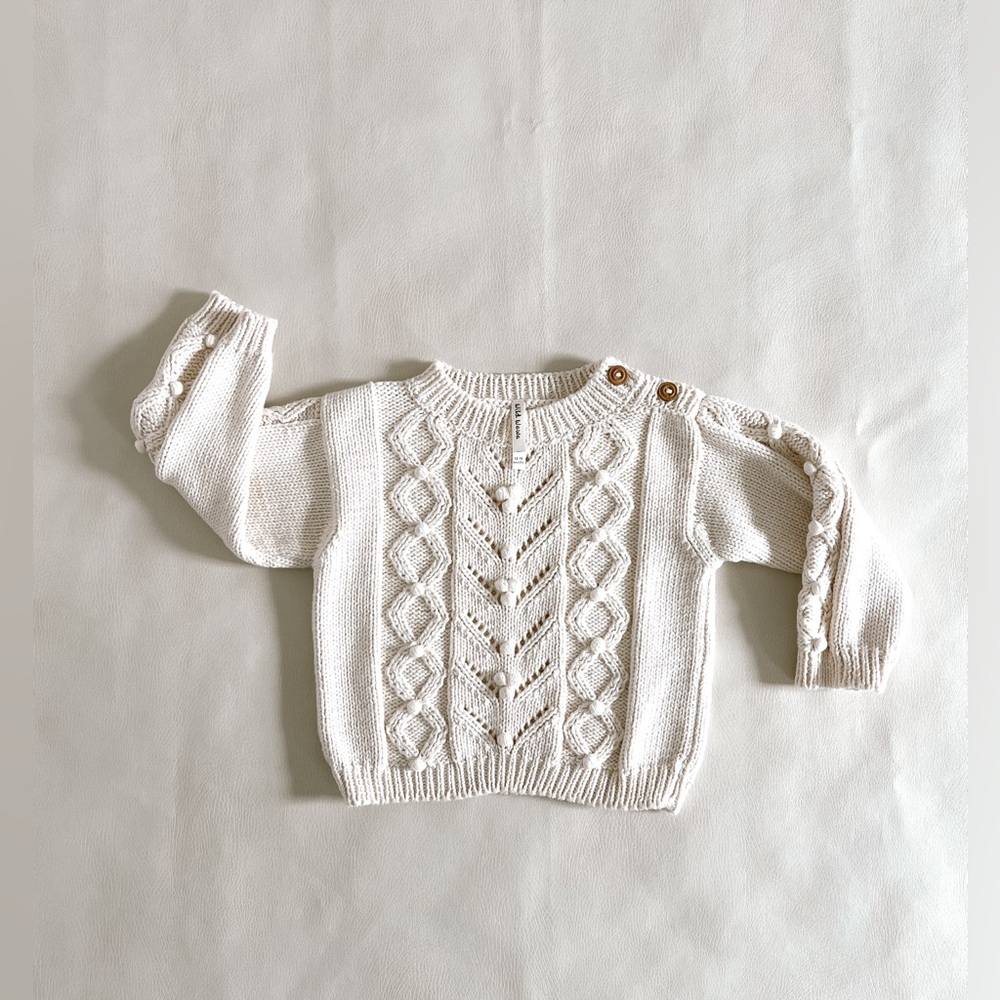 Wild Wawa Knit Pullover 12-18 EUC
